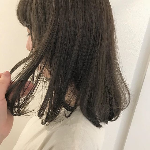 柔らかいアッシュベージュ 公式 高崎市の美容室hearty ハーティー