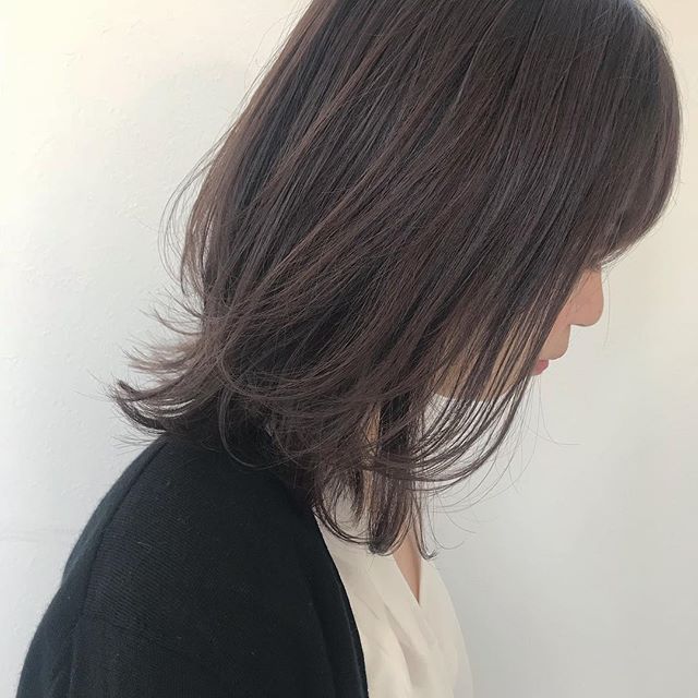 色味はラベンダーベージュで柔らかさを 公式 高崎市の美容室hearty ハーティー