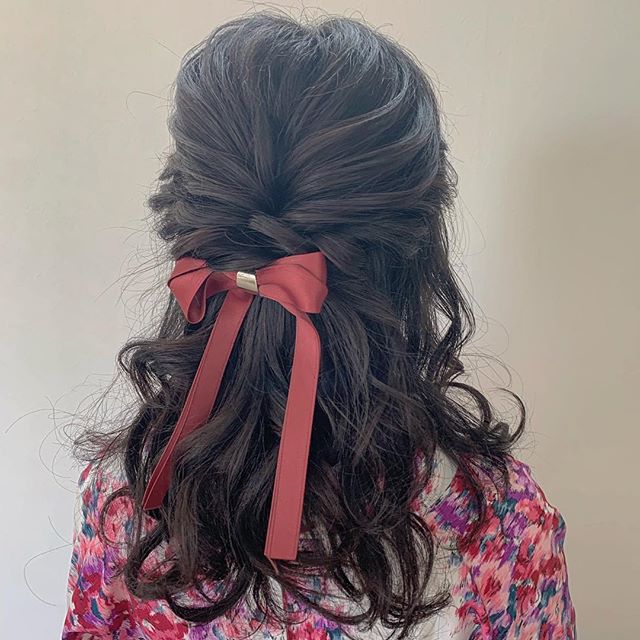 卒業式のお客様キレイめシンプル 公式 高崎市の美容室hearty ハーティー