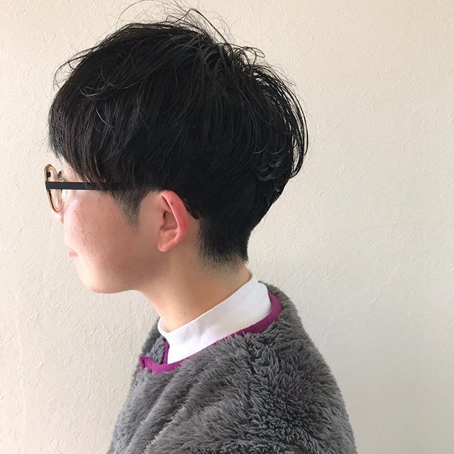 春パーマショートスタイル 公式 高崎市の美容室hearty ハーティー