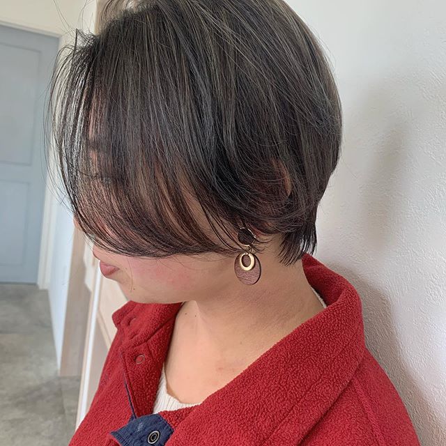 ハンサムショートにハイライト 公式 高崎市の美容室hearty ハーティー