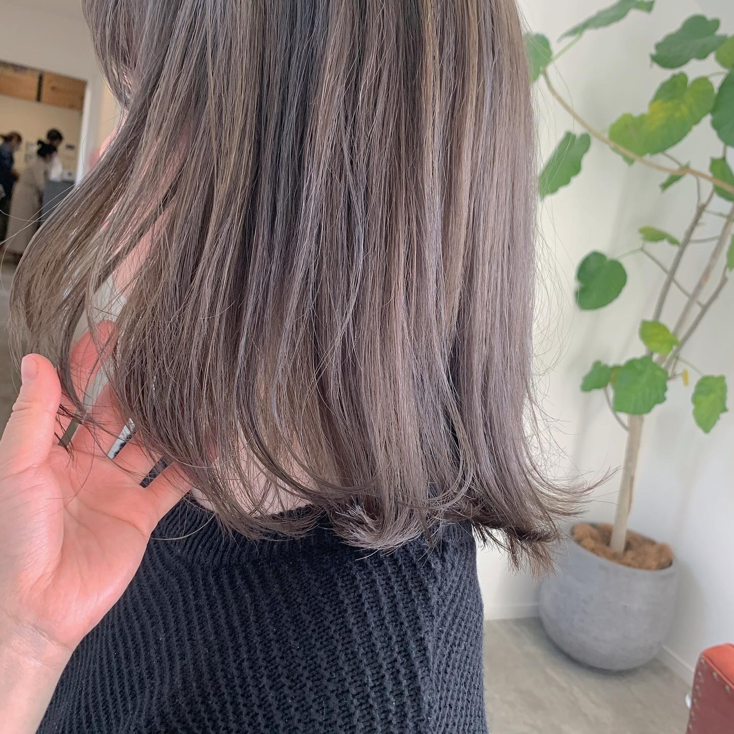 くすみ感強めなラベンダーアッシュ 公式 高崎市の美容室hearty ハーティー